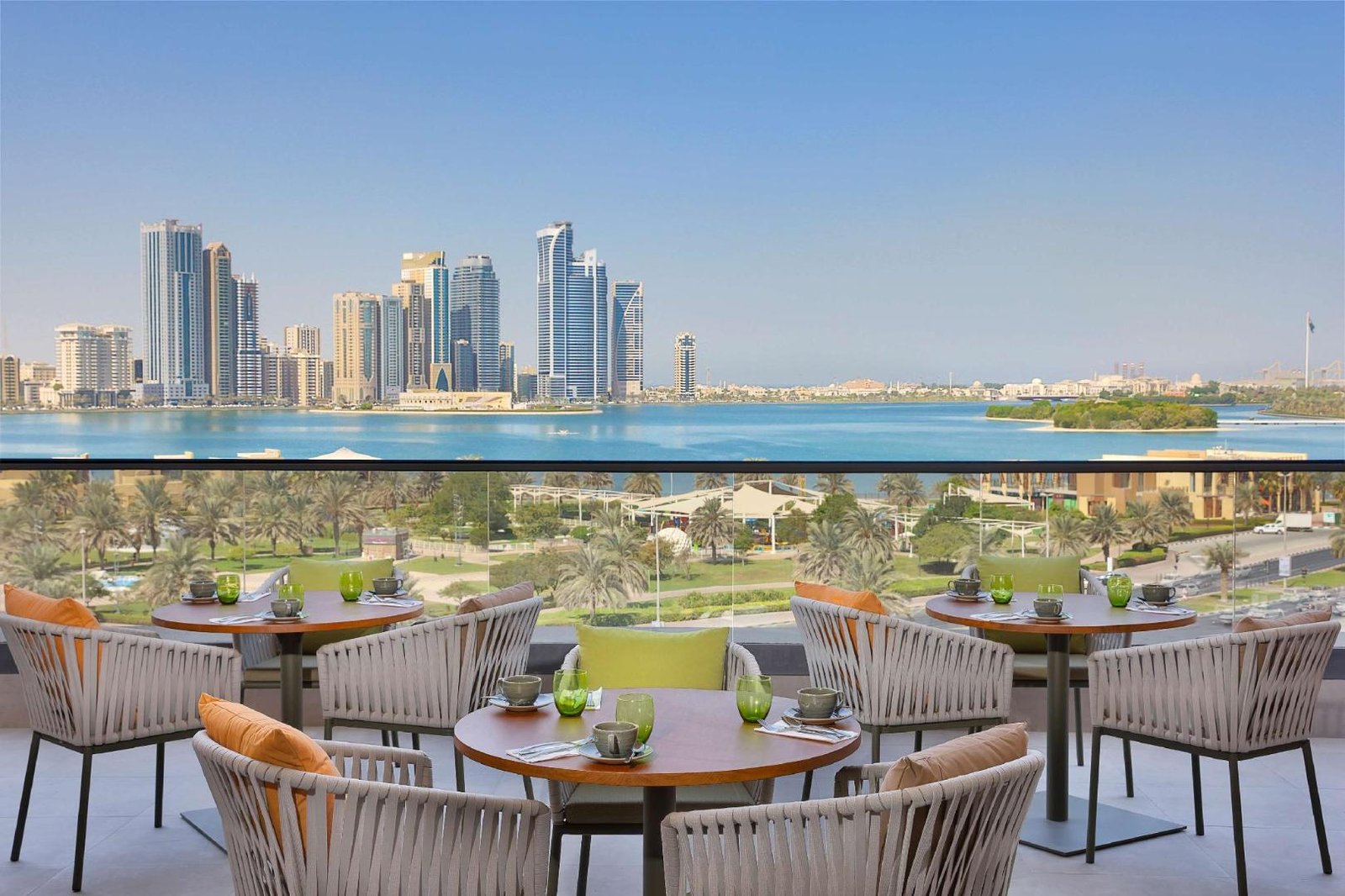 DoubleTree by Hilton Sharjah Waterfront Hotel & Residences, at the table