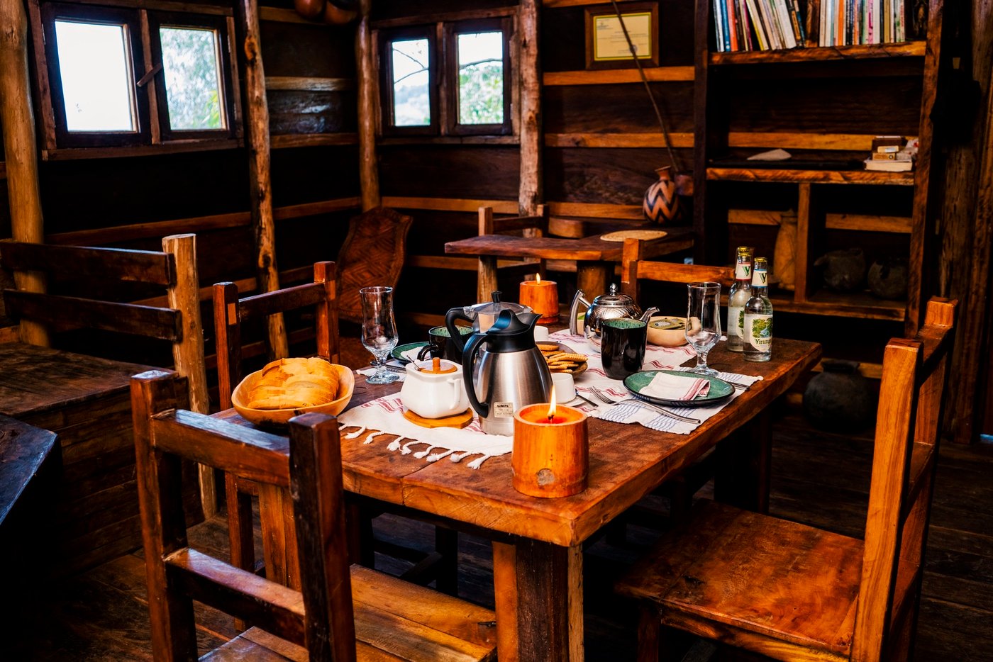 The Capanne (Huts) Project, Sextantio Rwanda, Nkombo Island, eat & drink