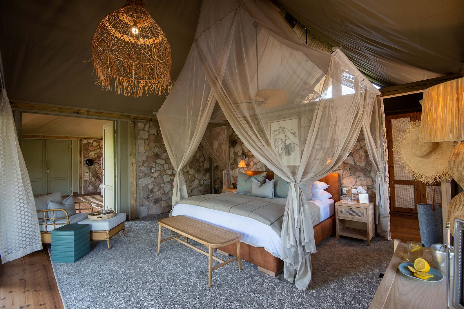 Mpala Jena Camp, rooms