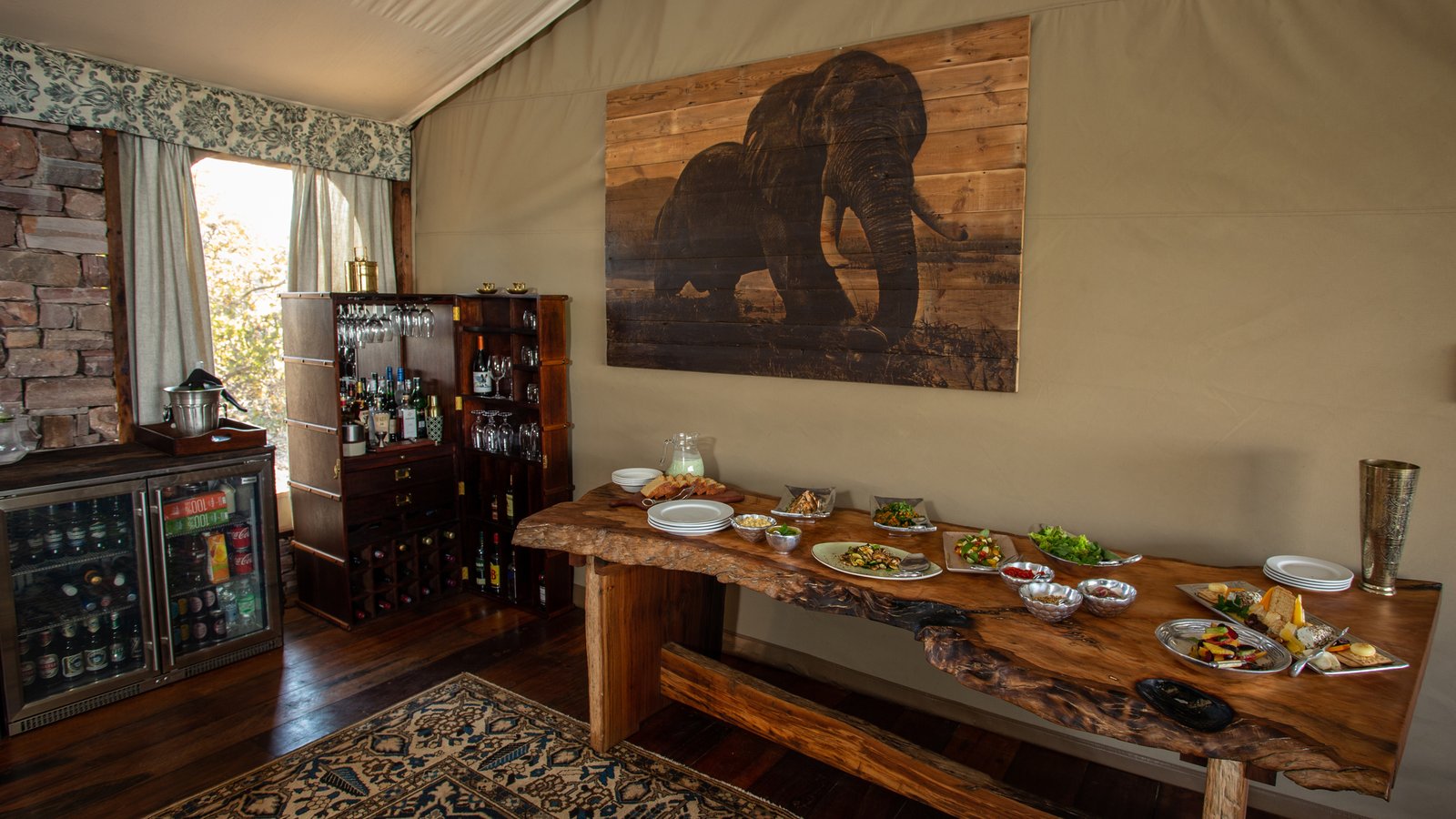 Mpala Jena Camp, eat & drink