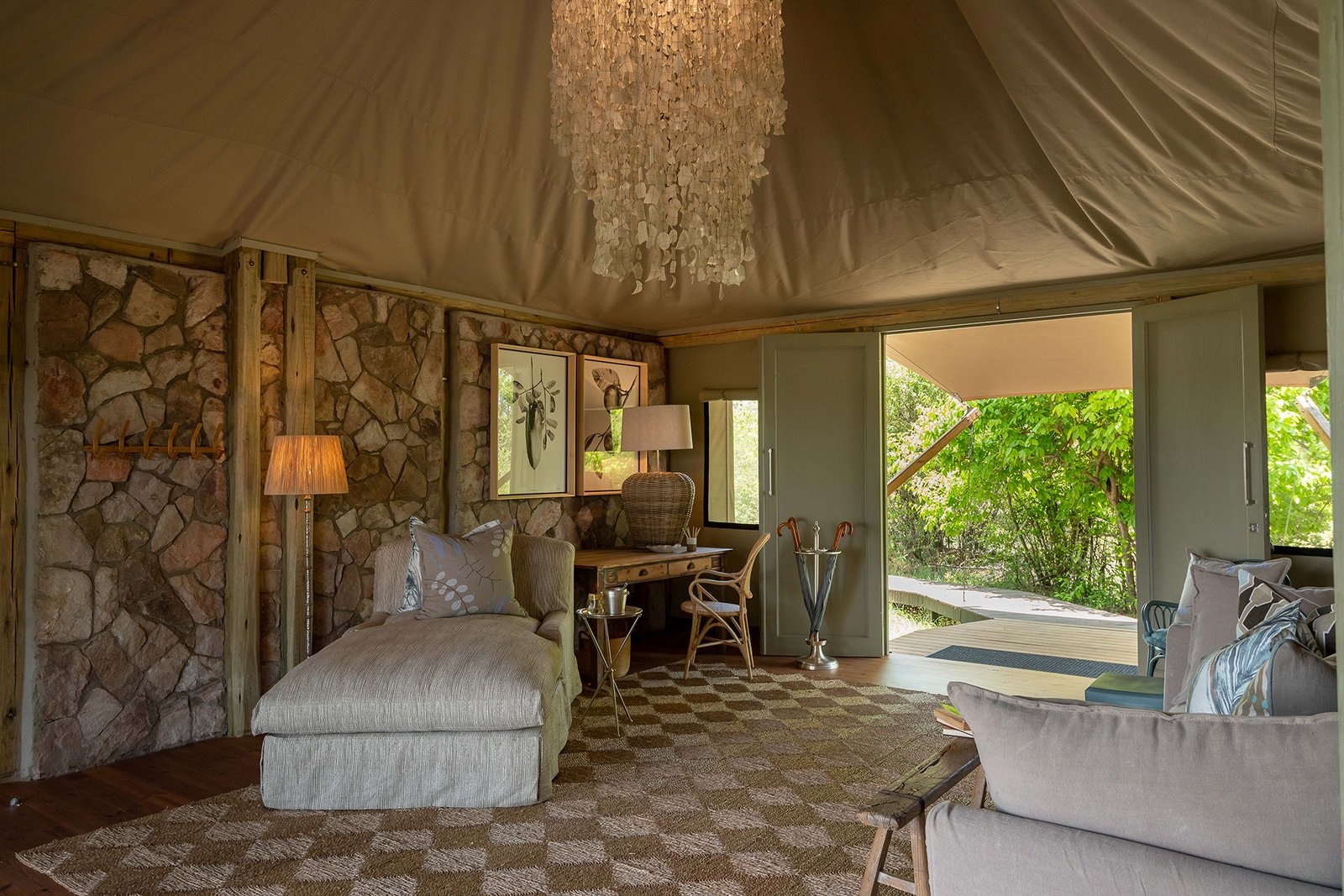 Mpala Jena Camp, rooms