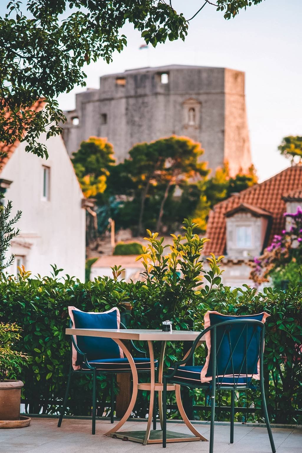 Hilton Imperial Dubrovnik, imperial terrace