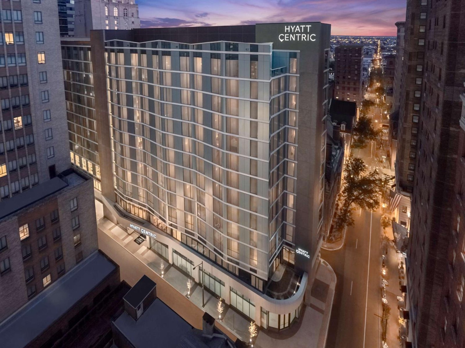 Hyatt Centric Rittenhouse Square Philadelphia, how it began