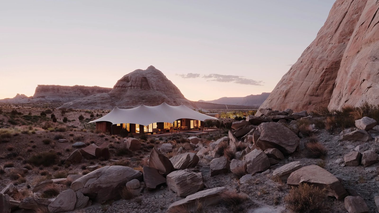 Camp Sarika at Amangiri, backstory