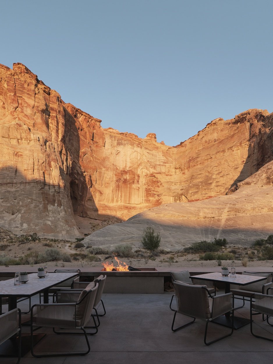 Camp Sarika at Amangiri, eat & drink
