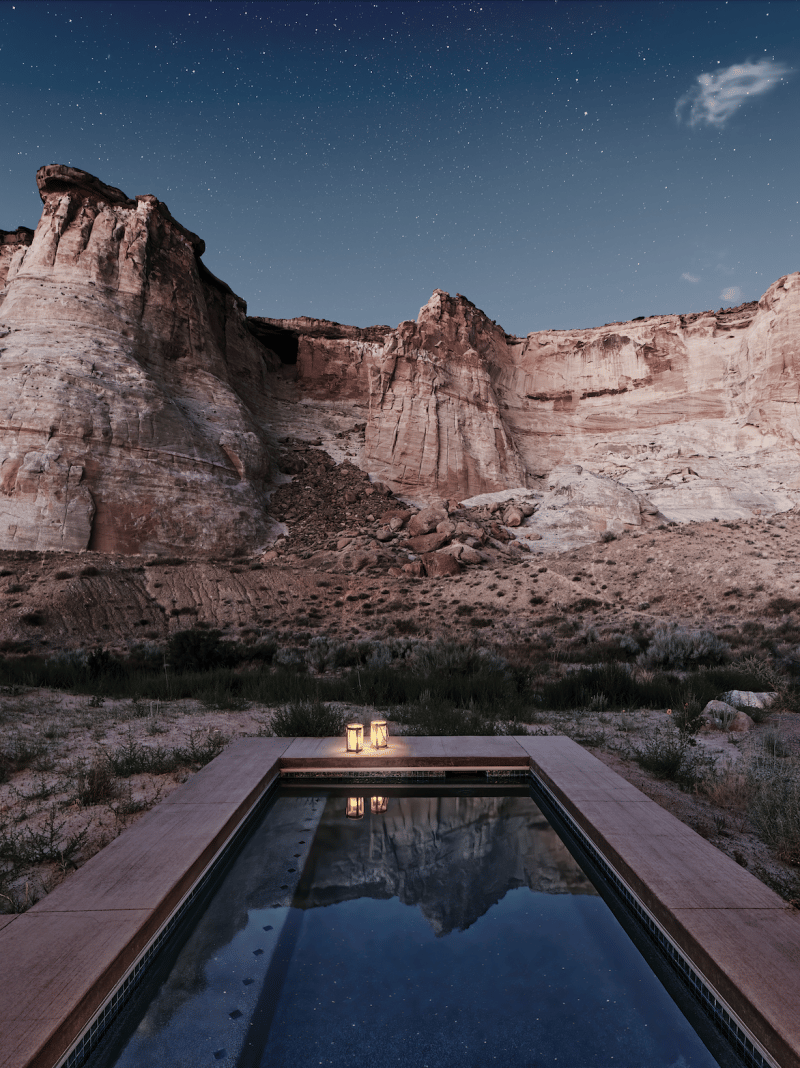 Camp Sarika at Amangiri, vibe