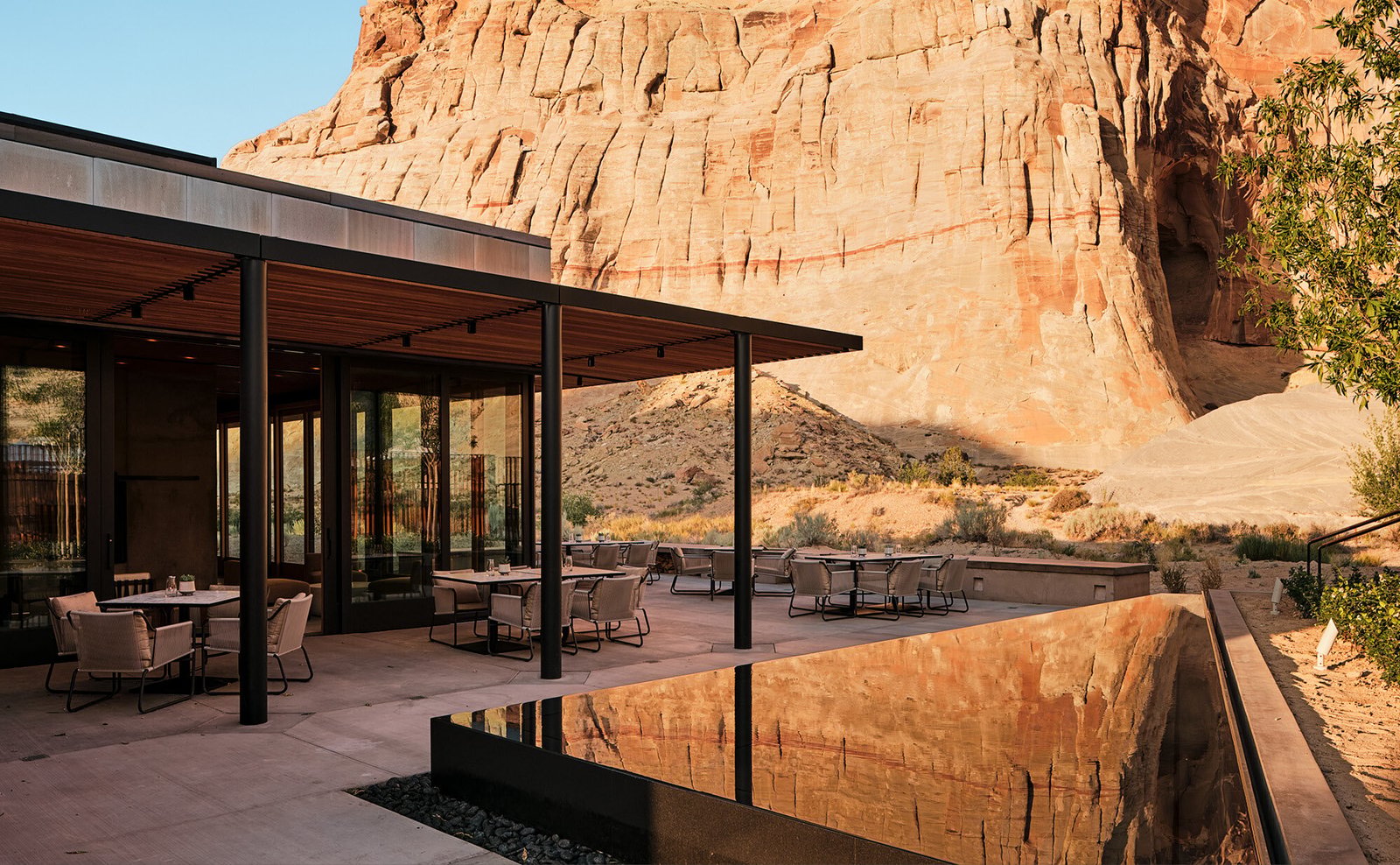 Camp Sarika at Amangiri, eat & drink