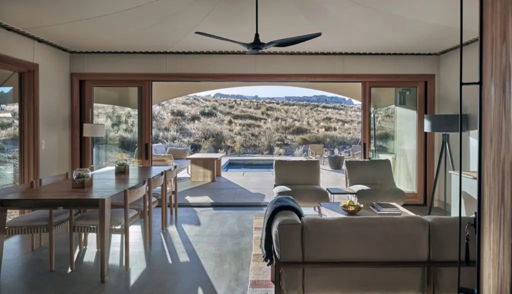 Camp Sarika at Amangiri, rooms