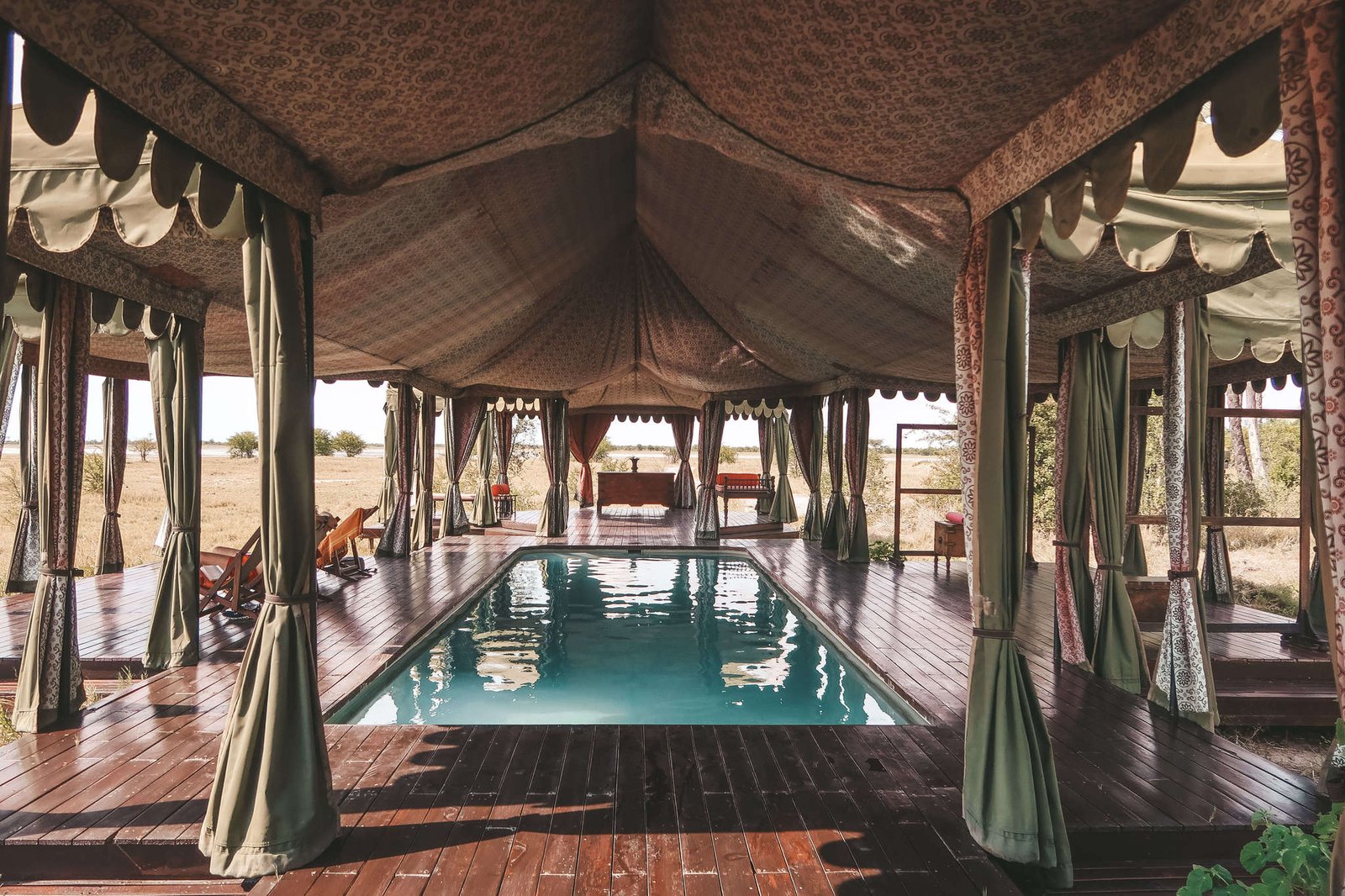 Jack's Camp, the pool