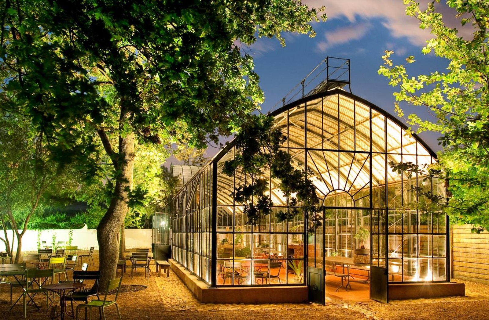 Babylonstoren, at the table
