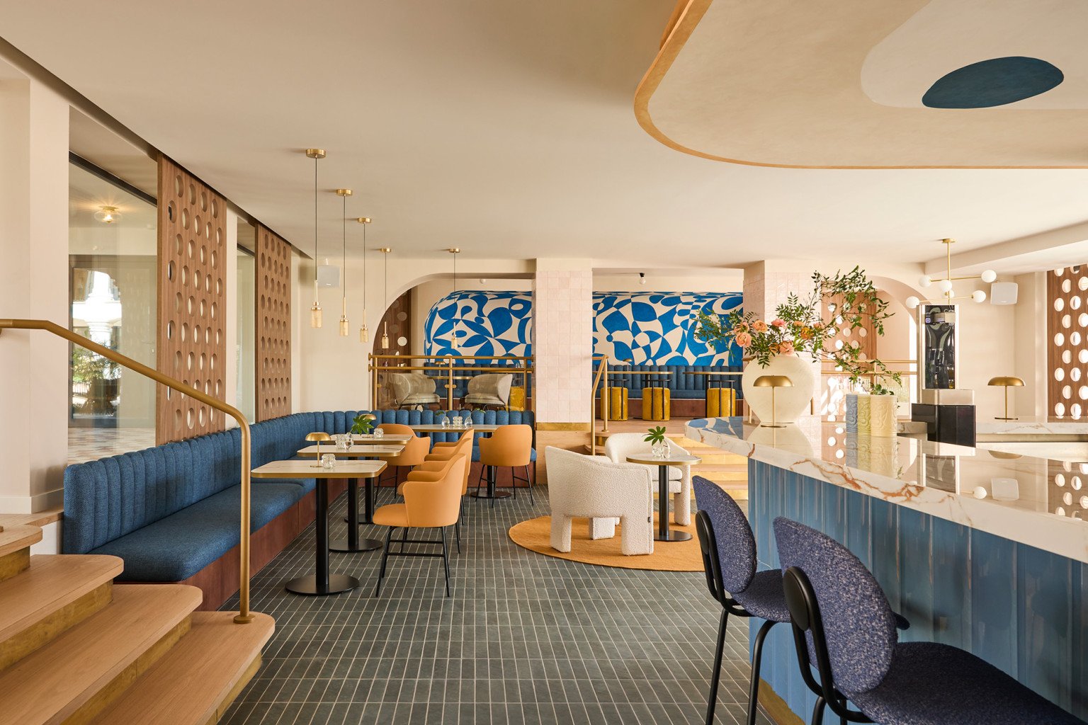 Kimpton Los Monteros Marbella, azul lounge bar