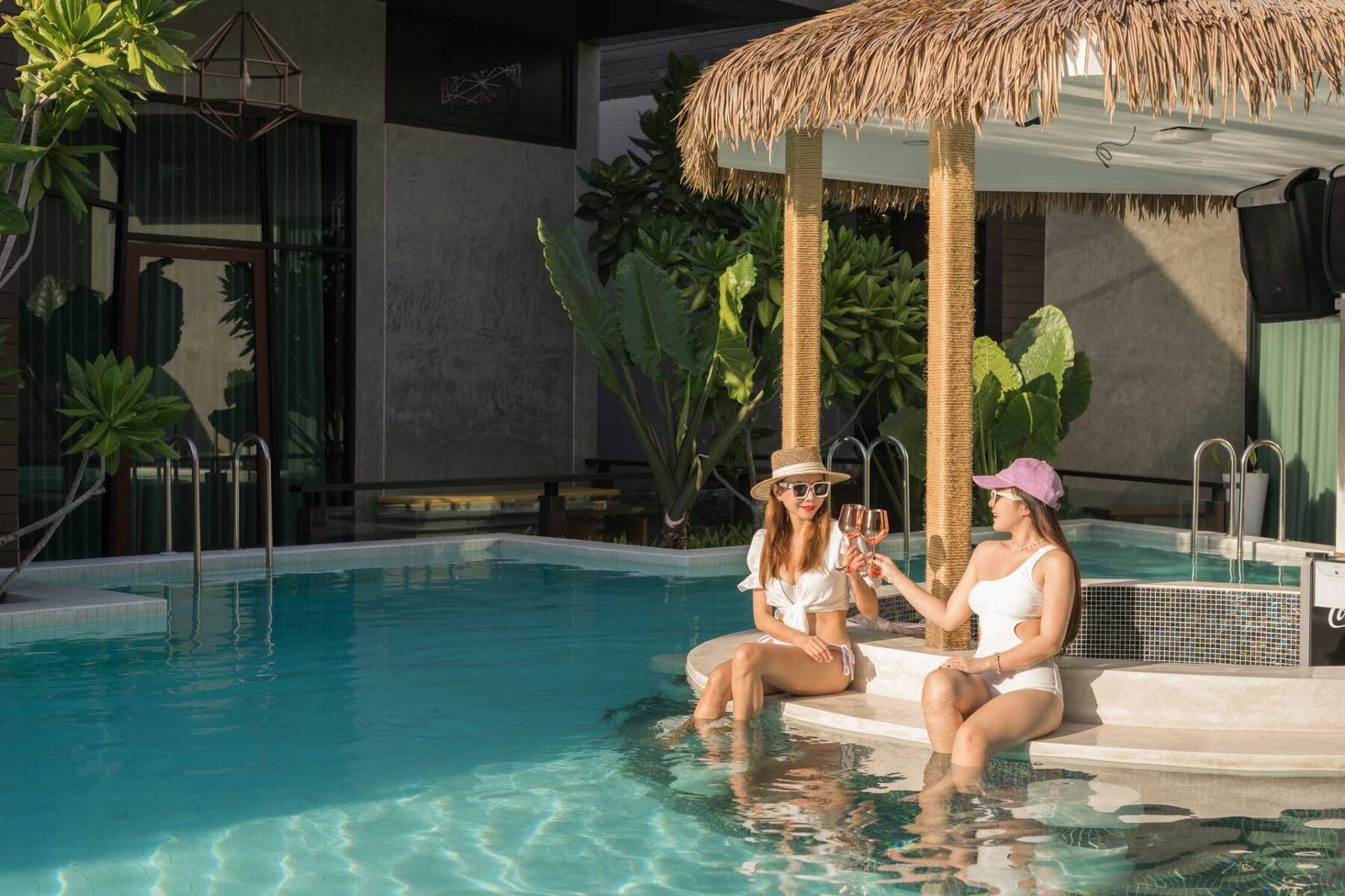 La Miniera Pool Villas Pattaya, at the table