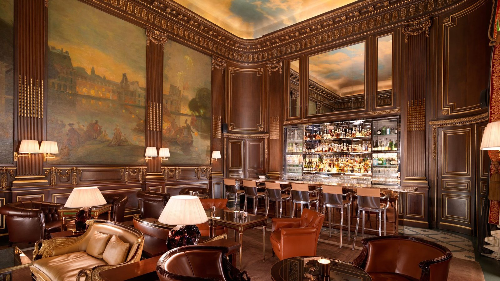 Le Meurice Paris, at the table