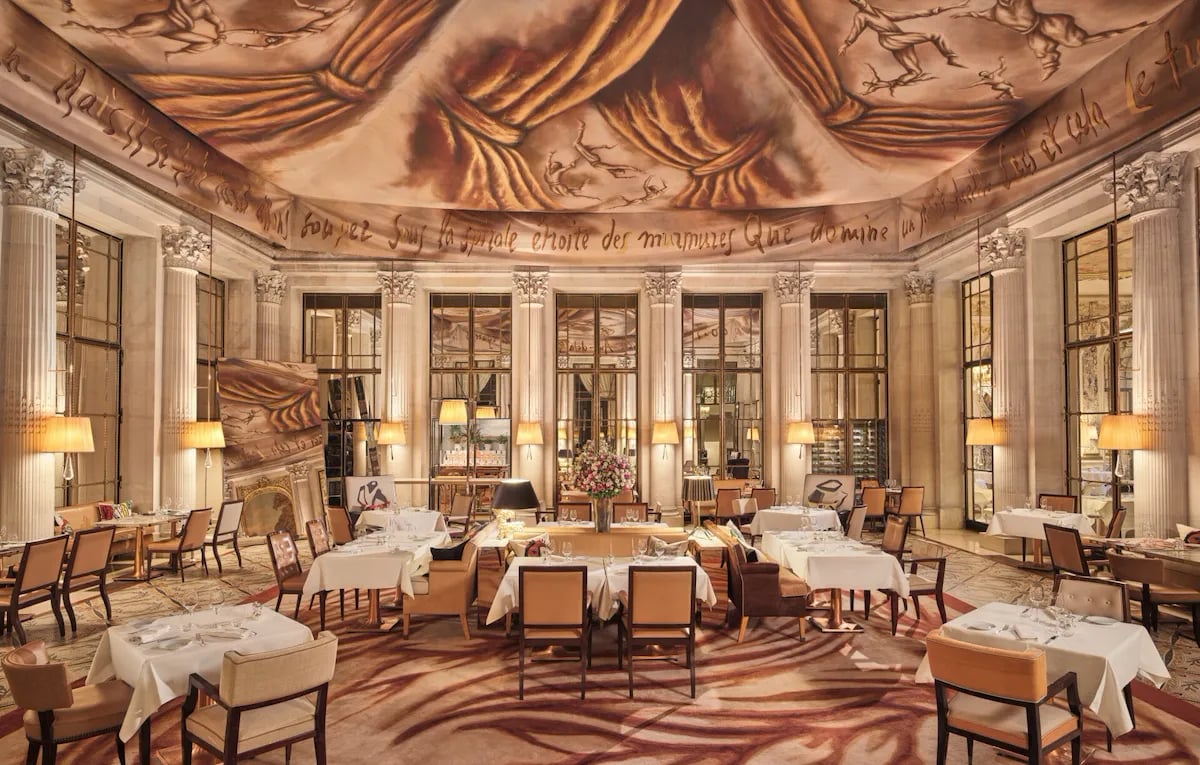 Le Meurice Paris, restaurant le dalí