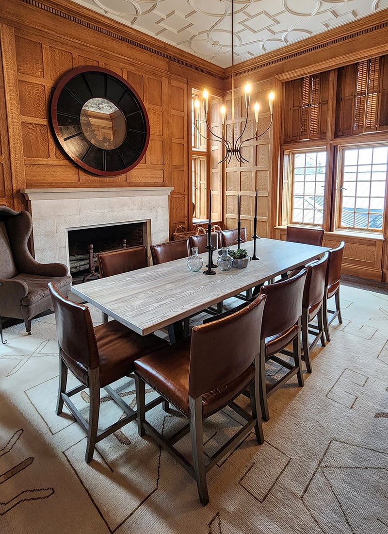 The Ranch Hudson Valley, at the table