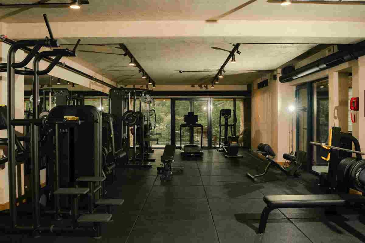 Kokhta Bakuriani, the gym