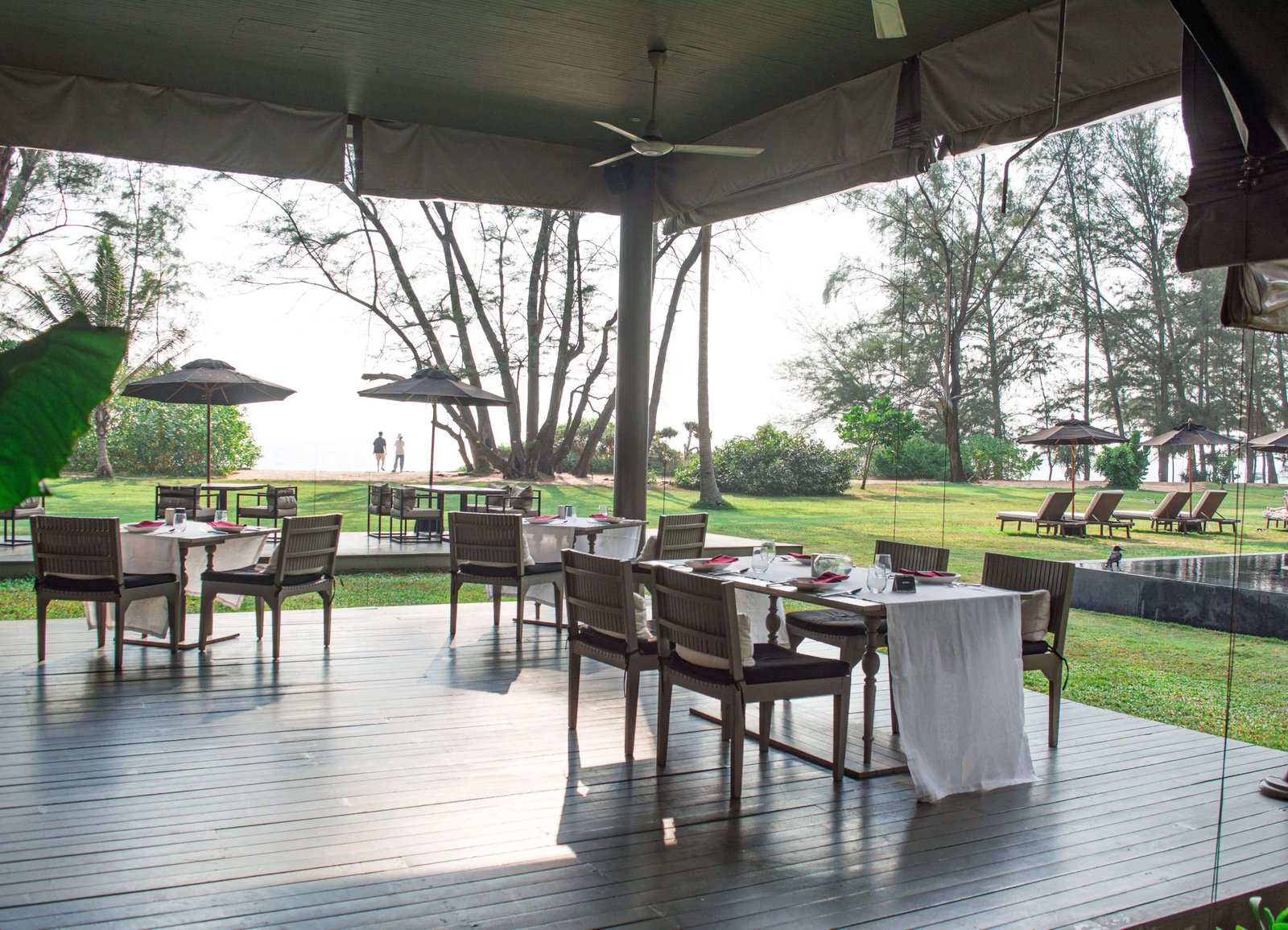 SALA Phuket Mai Khao Beach Resort, at the table