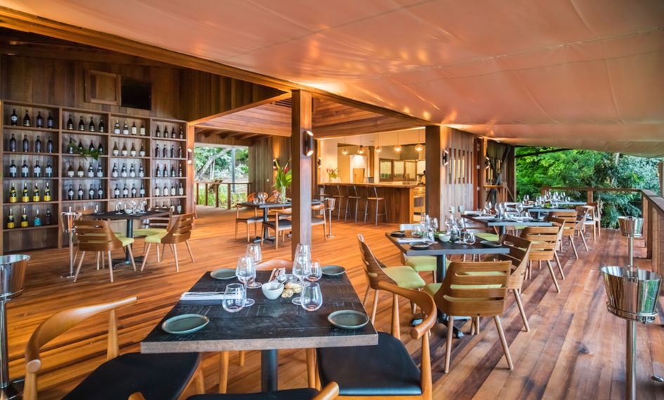 Secret Bay, at the table