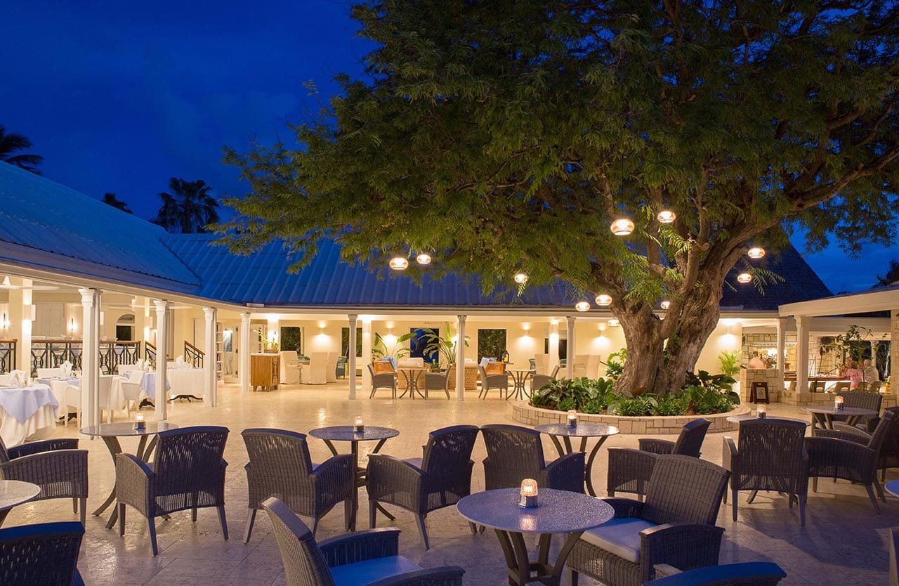 Curtain Bluff, the tamarind restaurant