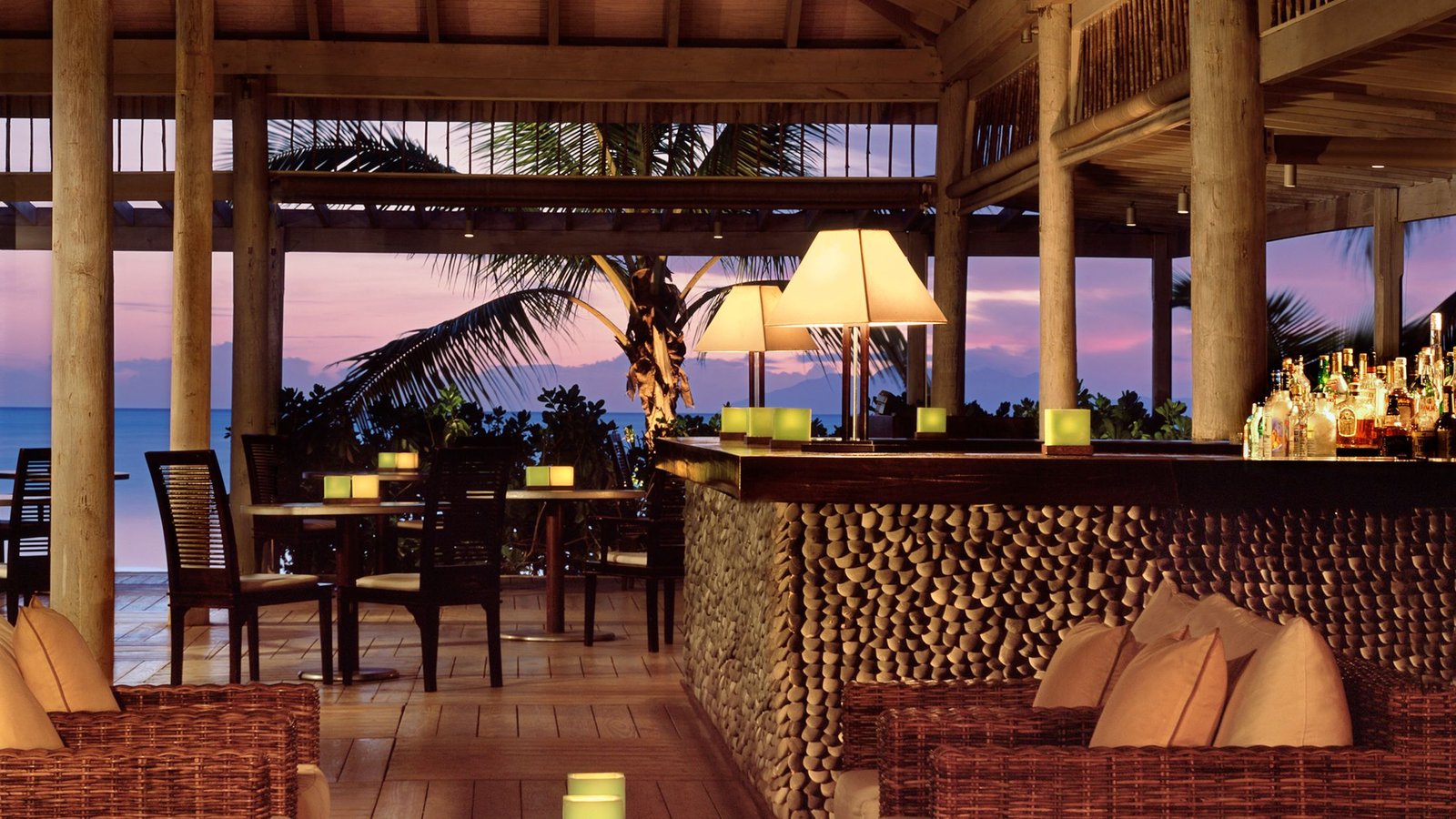 Carlisle Bay, at the table