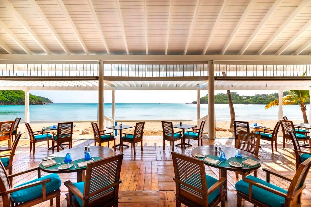 Carlisle Bay, the jetty grill