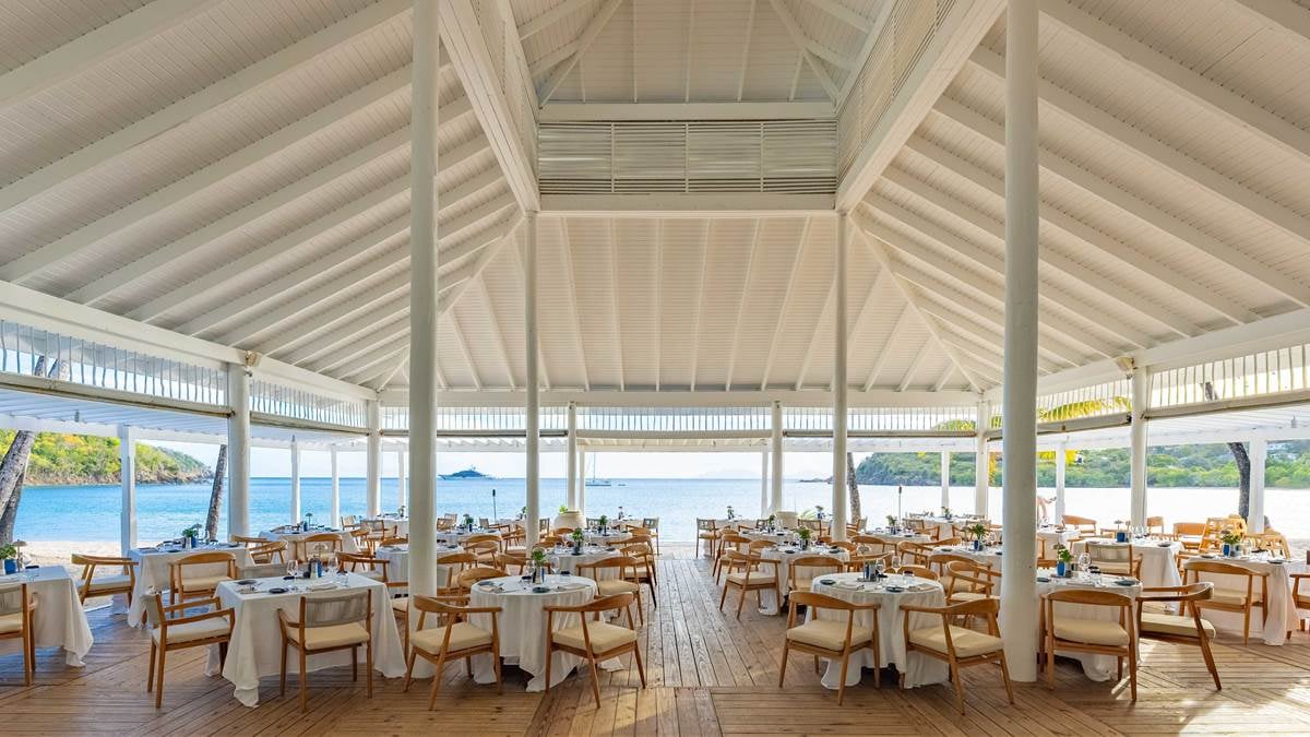 Carlisle Bay, indigo on the beach
