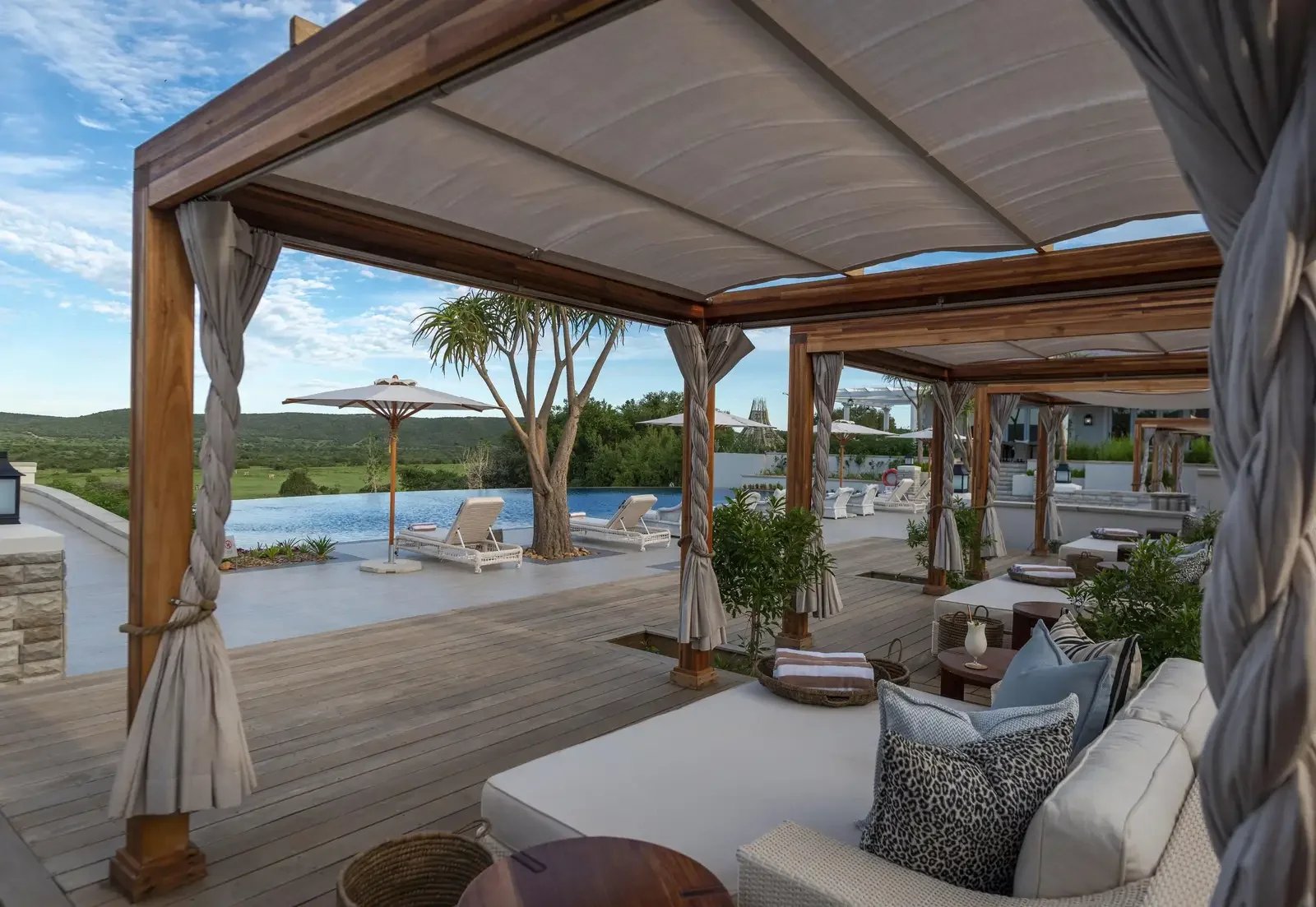 Shamwari Long Lee Manor, the pool