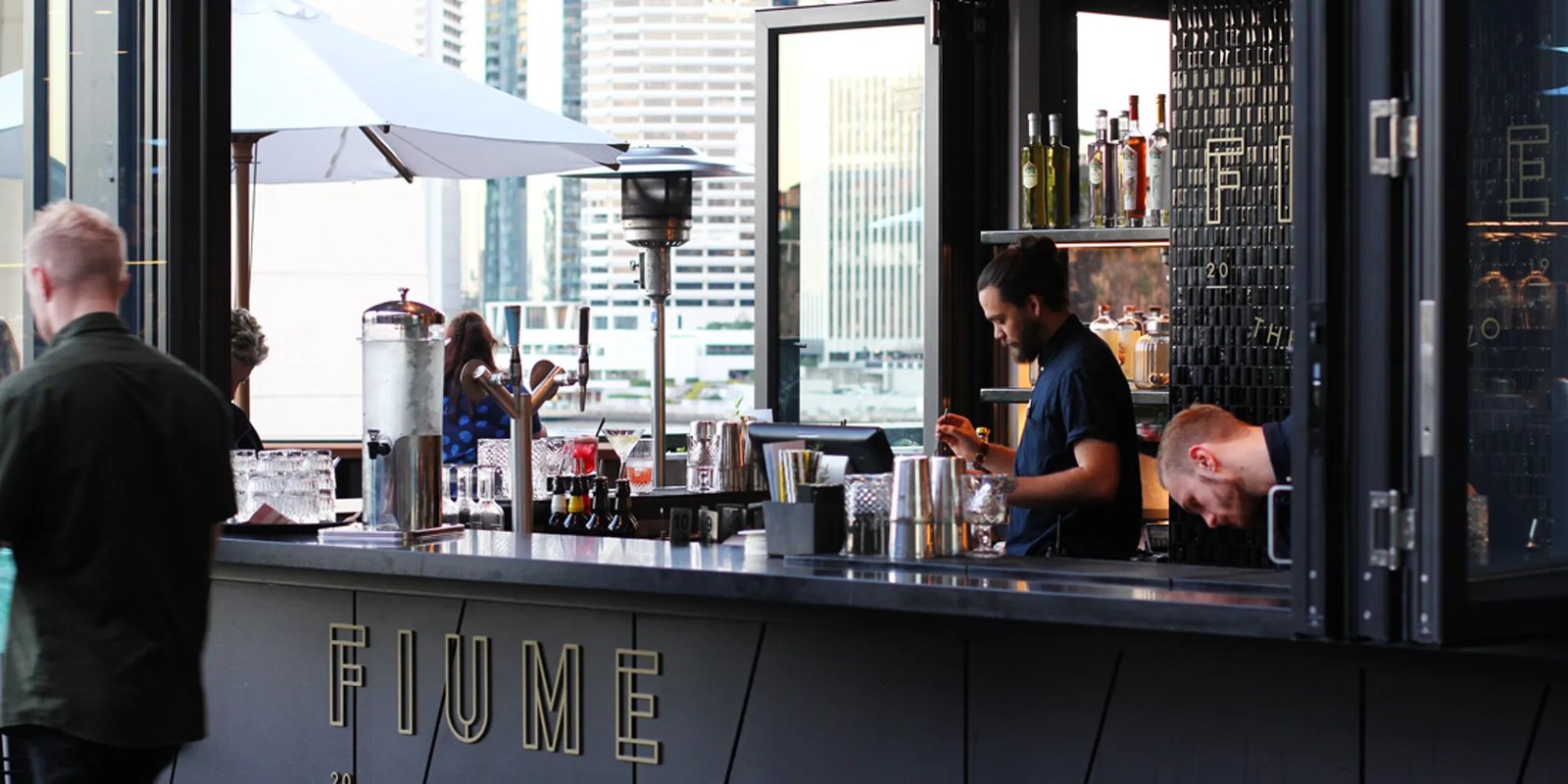 Crystalbrook Vincent, fiume rooftop bar