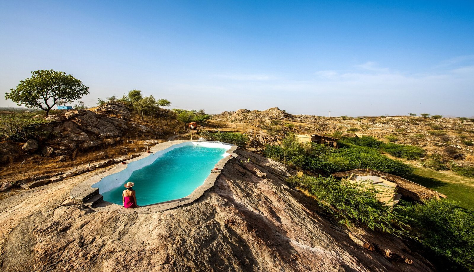 Brij Lakshman Sagar, the pool