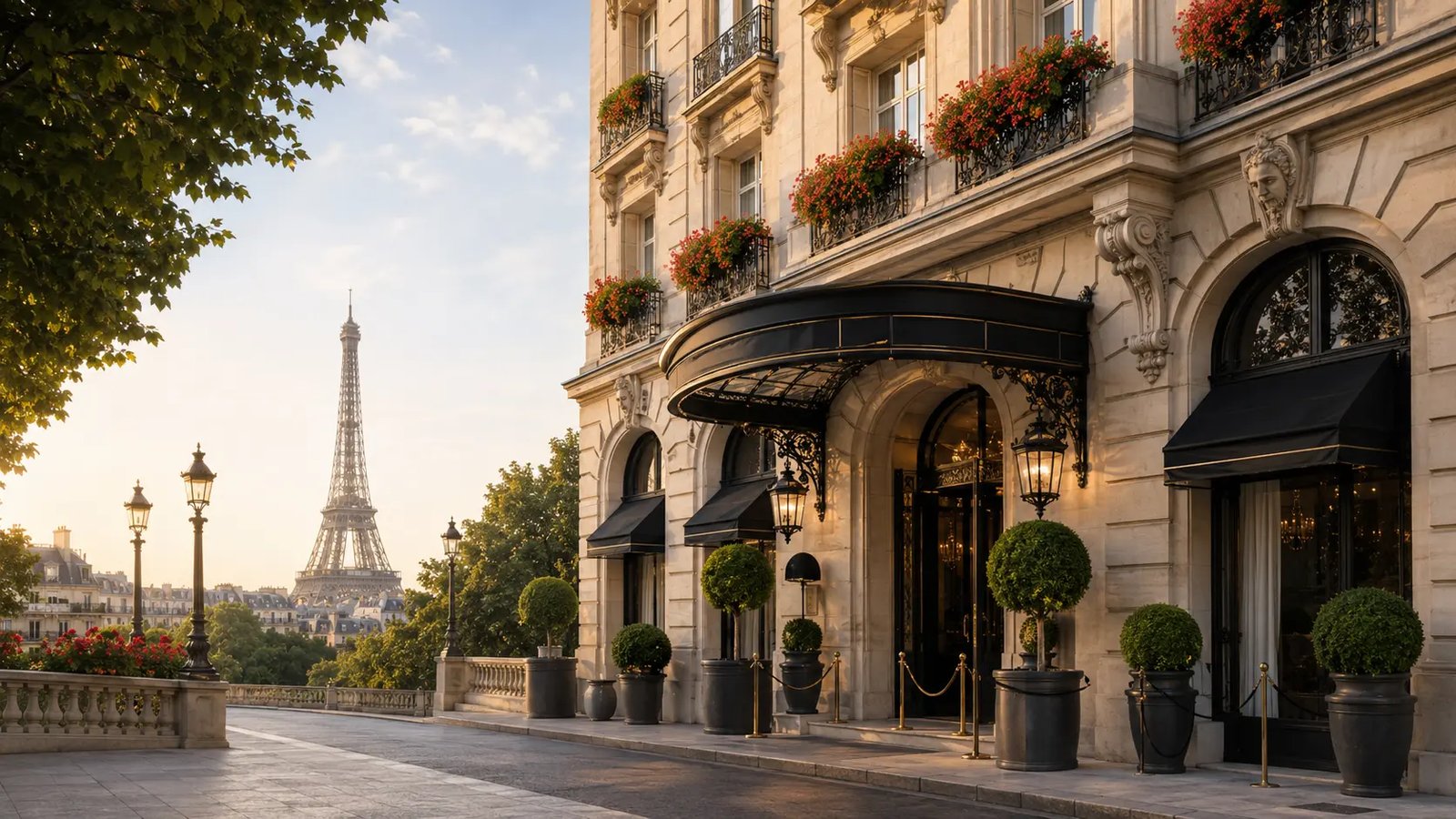 Four Seasons Hotel George V — backstory