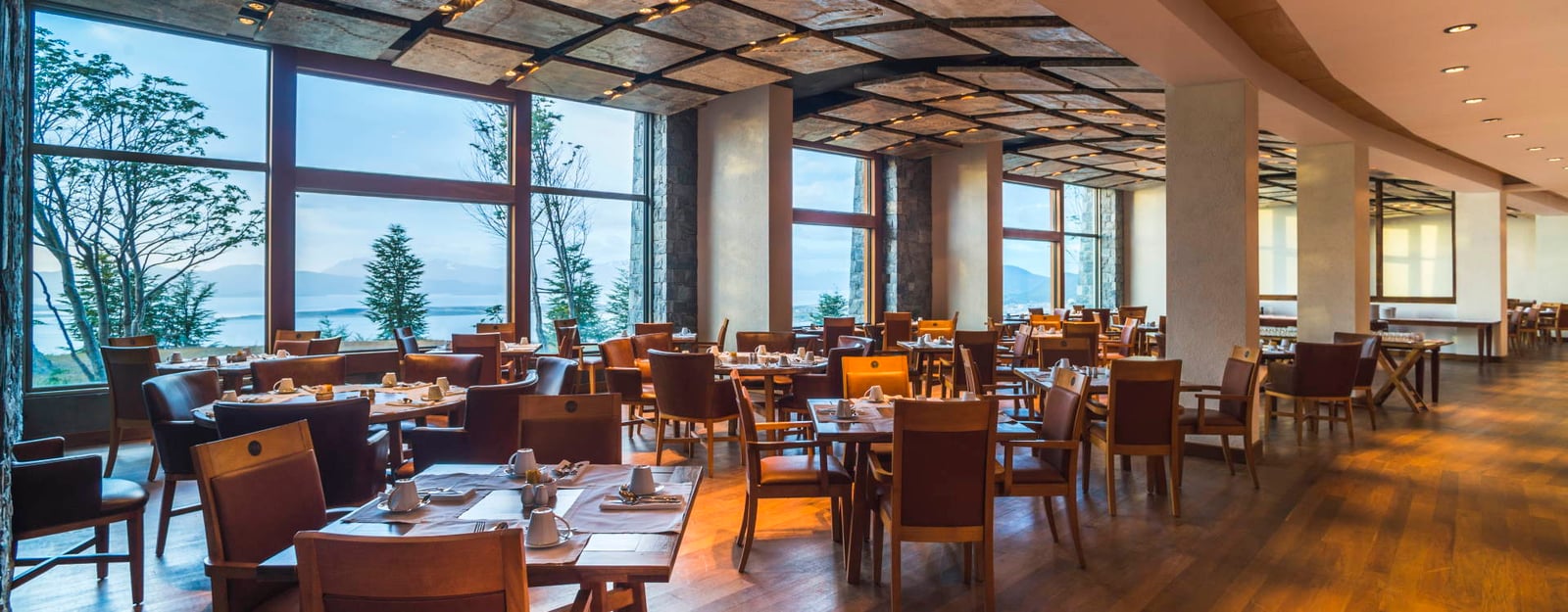 Arakur Ushuaia Resort & Spa, at the table