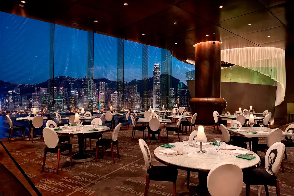 The Peninsula Hong Kong, at the table