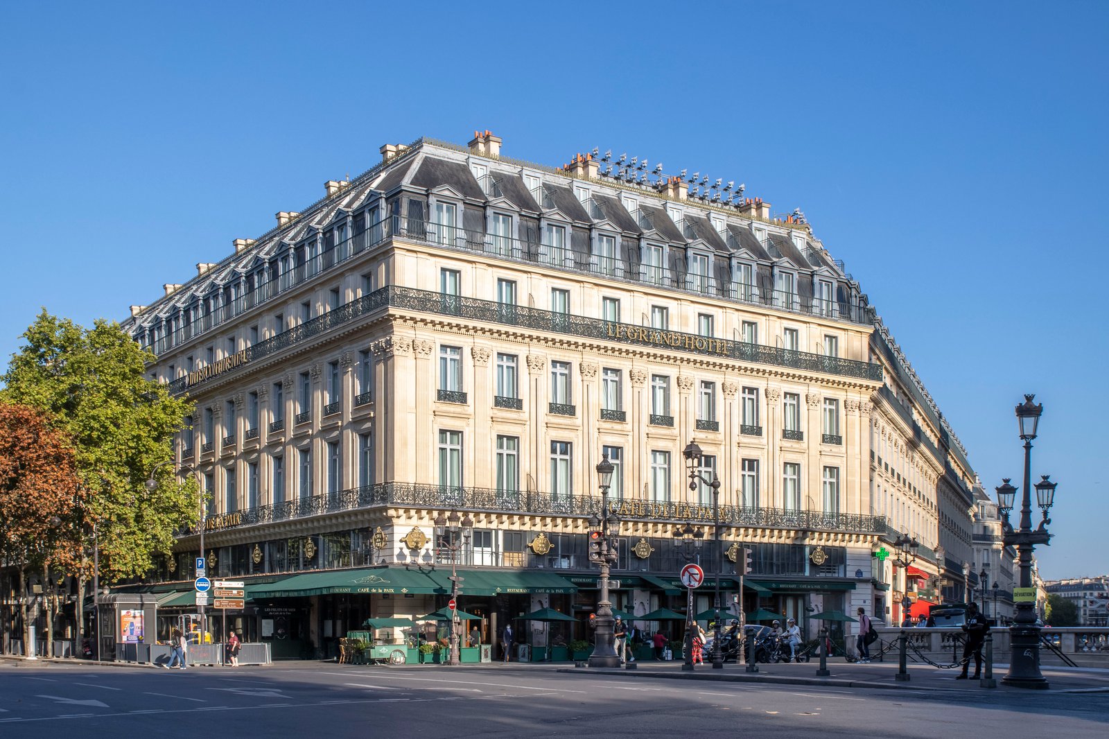 InterContinental Paris Le Grand — backstory