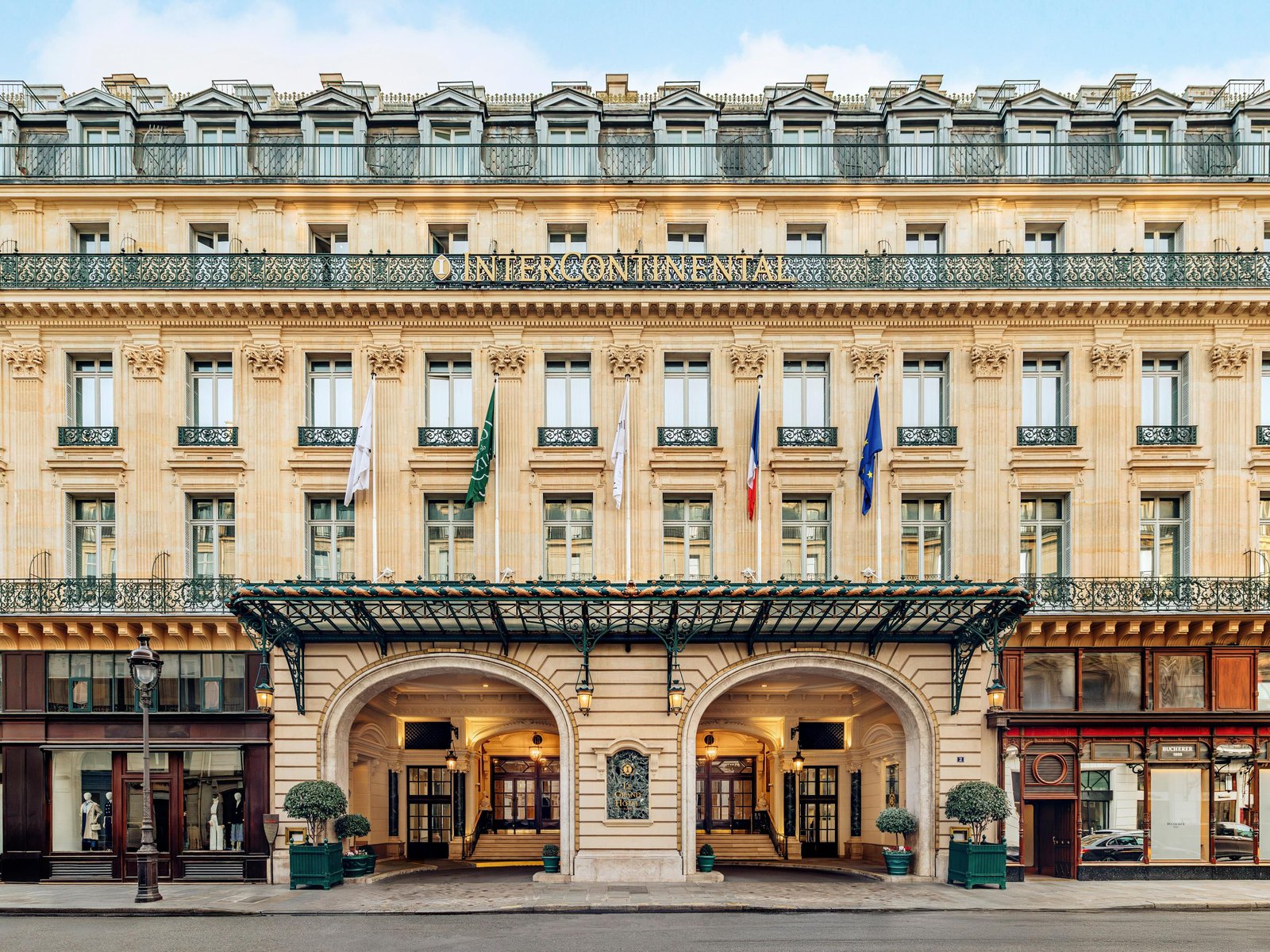 InterContinental Paris Le Grand — backstory
