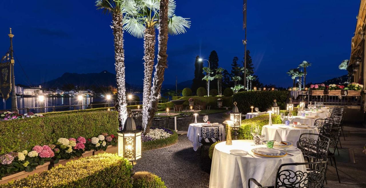 Hotel Villa e Palazzo Aminta, at the table