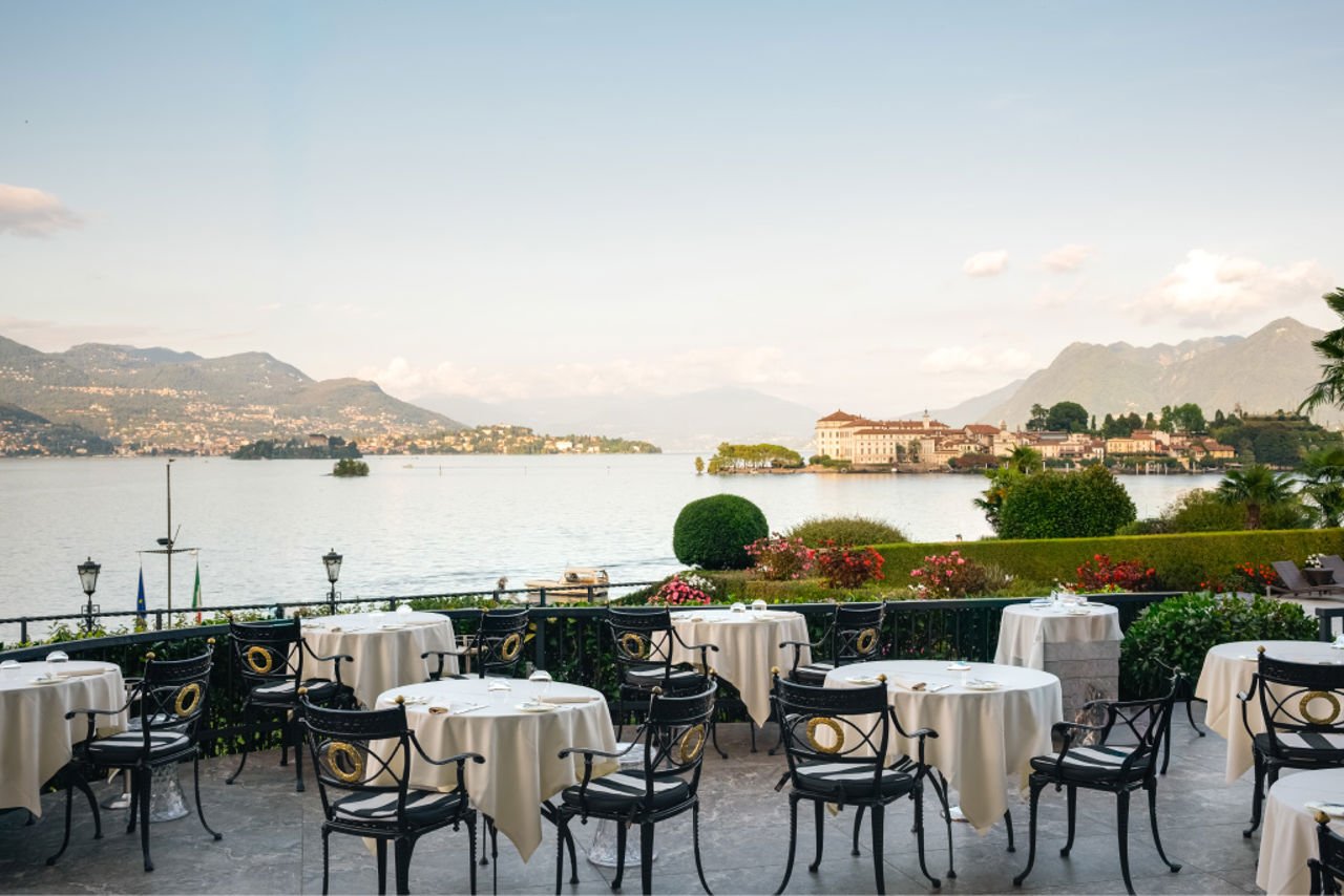 Hotel Villa e Palazzo Aminta, at the table