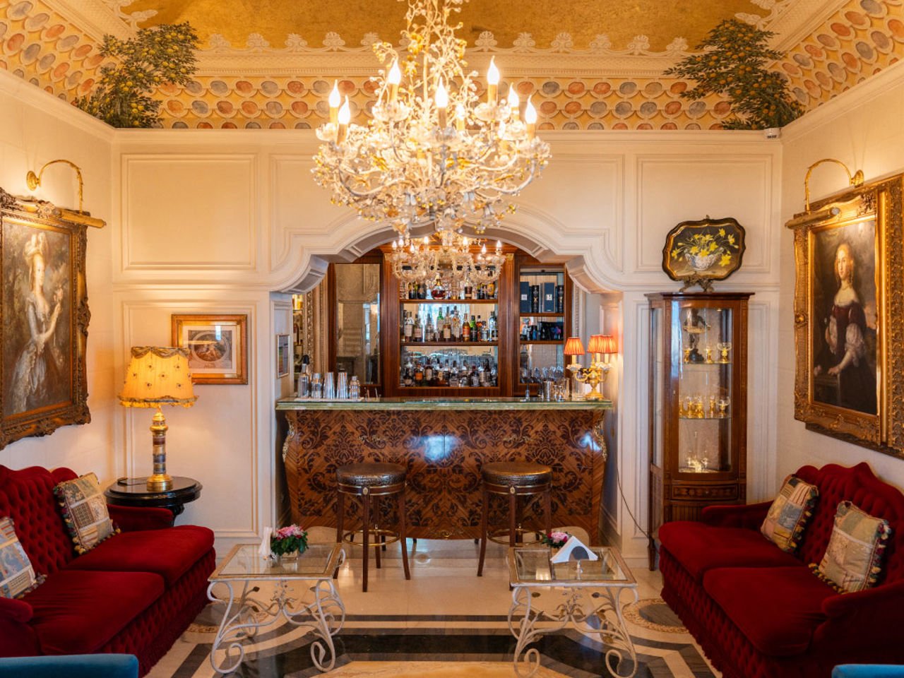 Hotel Villa e Palazzo Aminta, at the table