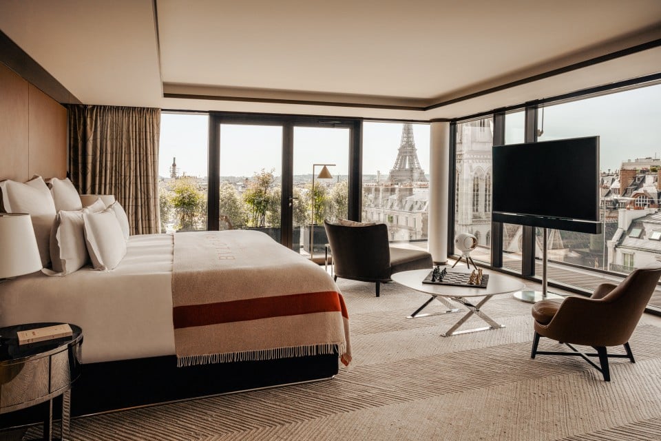 Bulgari Hotel Paris — rooms
