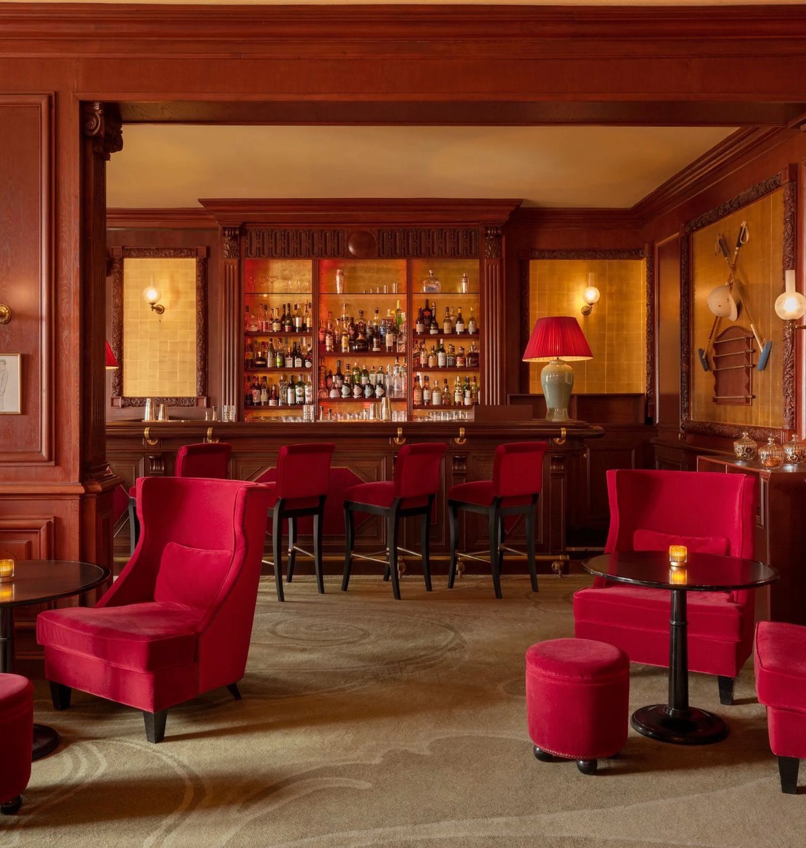 Royal Barriere Hotel, at the table
