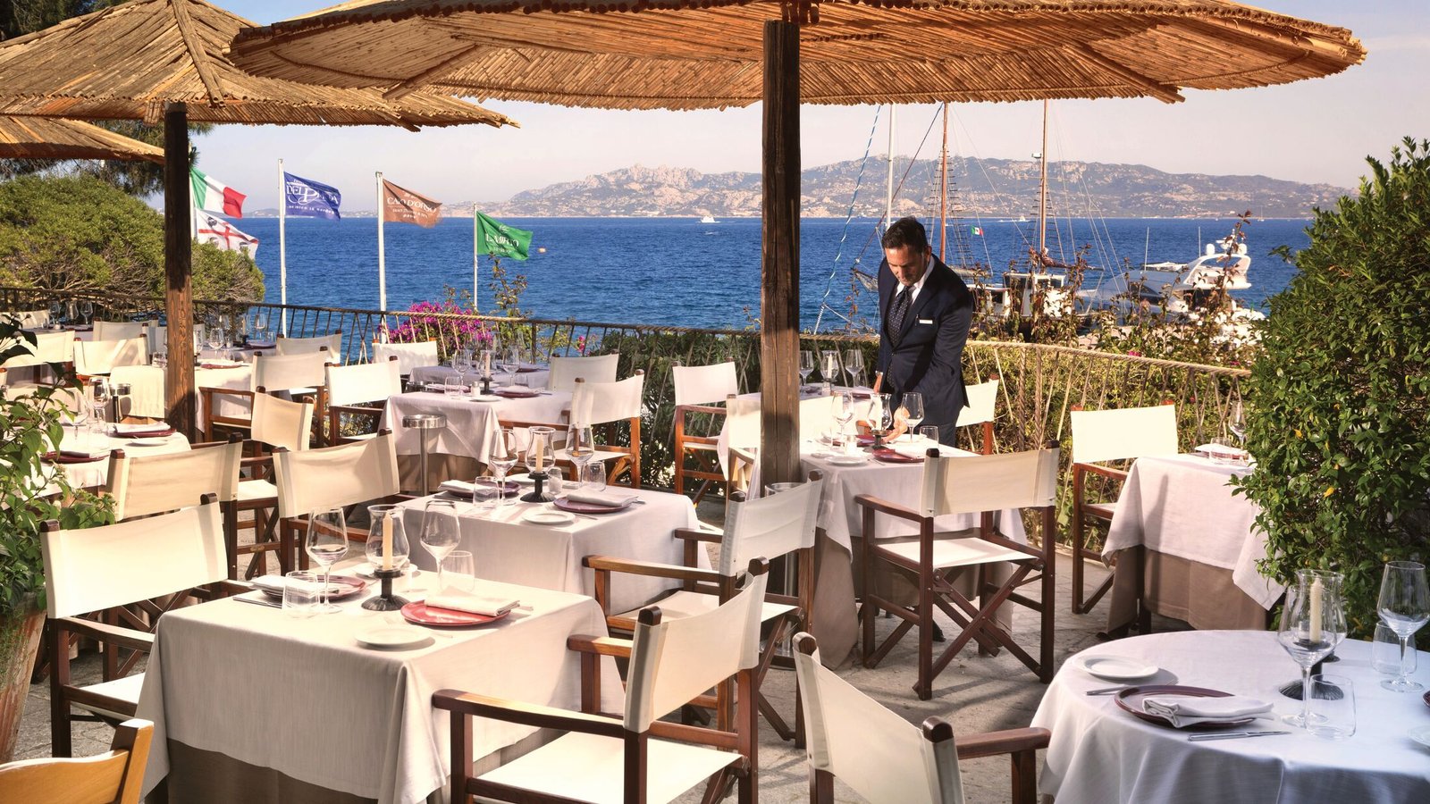 Hotel Capo d'Orso Thalasso & SPA, at the table