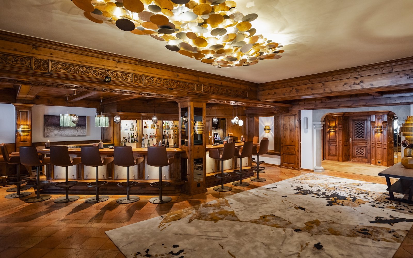 Hotel Zürserhof, at the table