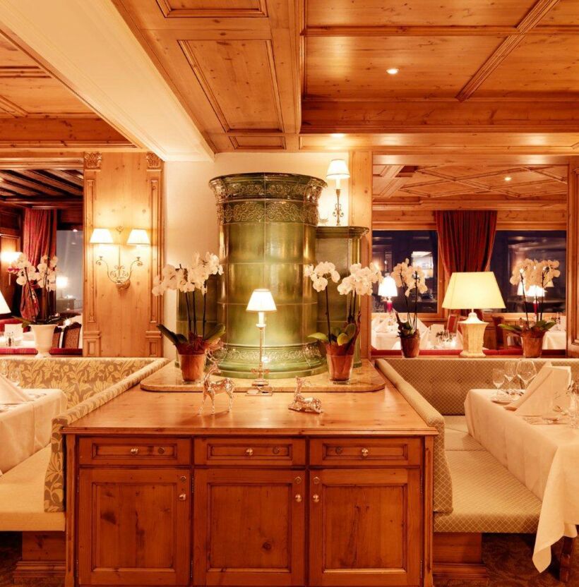 Hotel Zürserhof, at the table