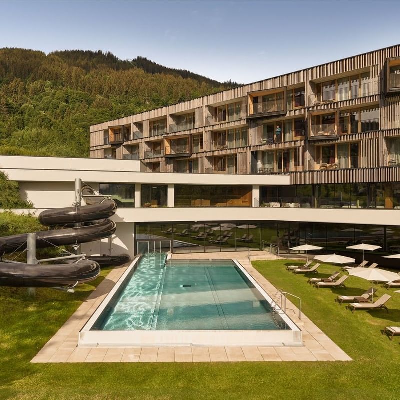 Falkensteiner Family Hotel Montafon, the pool
