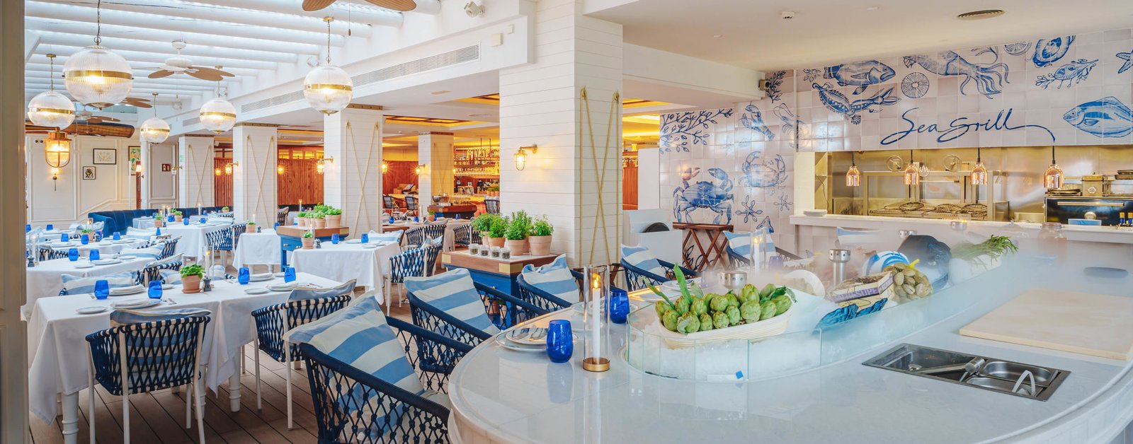 Puente Romano Marbella, sea grill