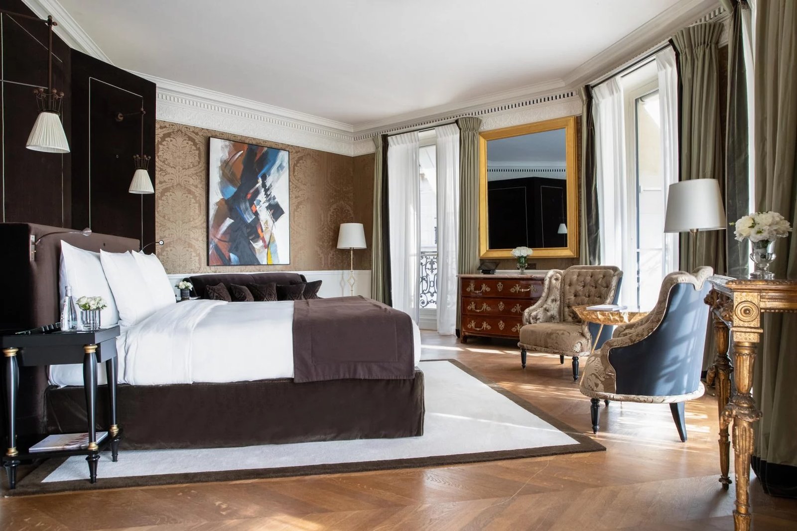 La Réserve Paris Hotel and Spa — rooms