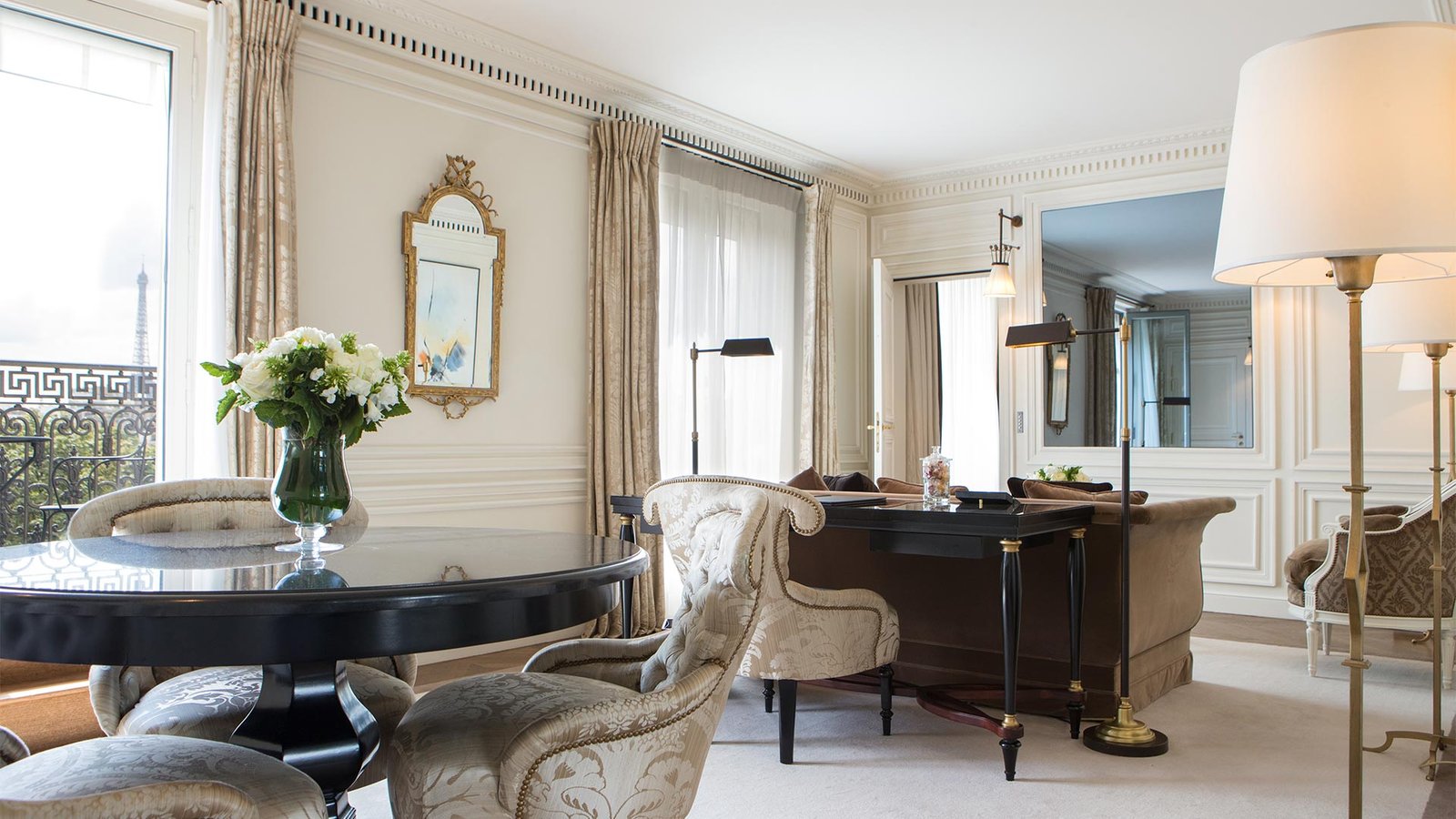La Réserve Paris Hotel and Spa — rooms