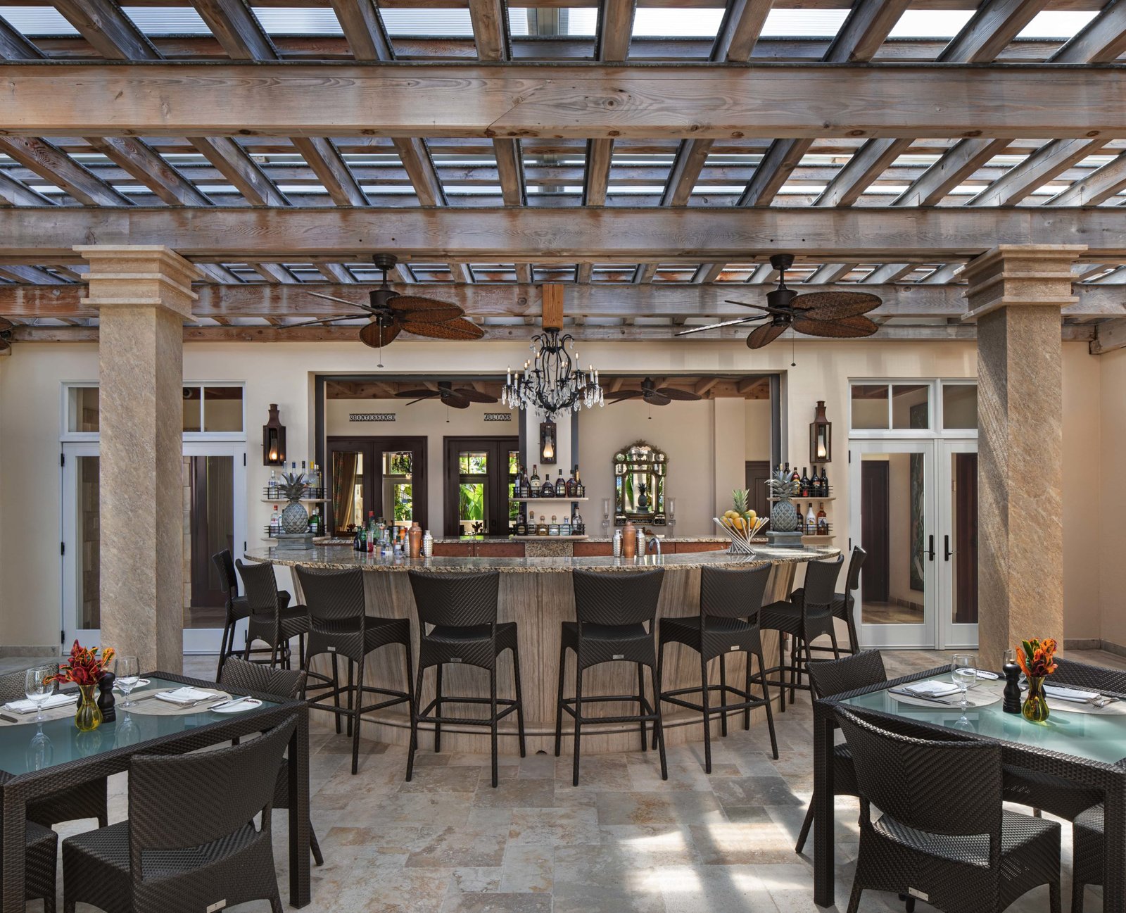 Quintessence Hotel, at the table