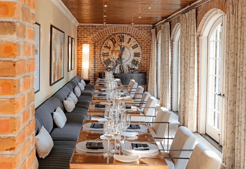 The Inn at Willow Grove, vintage restaurant