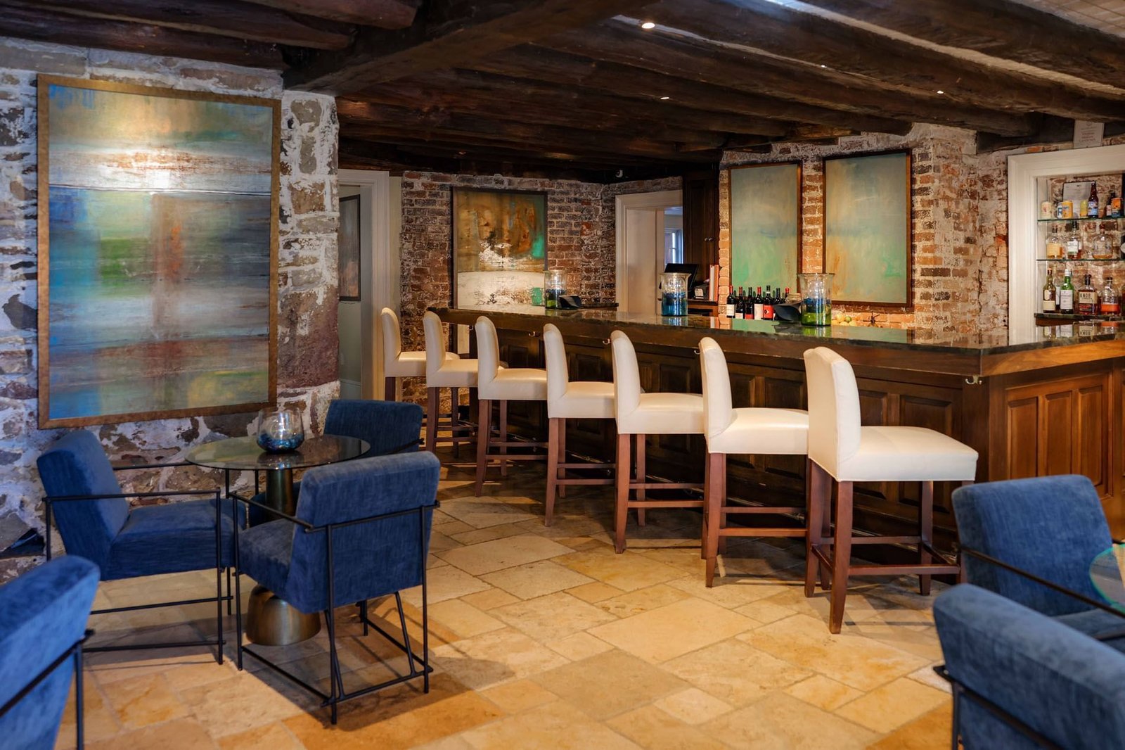 The Inn at Willow Grove, at the table