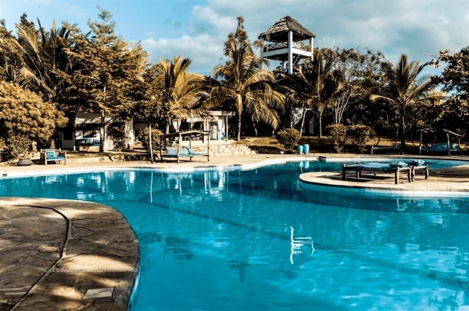 Kinondo Kwetu, the pool